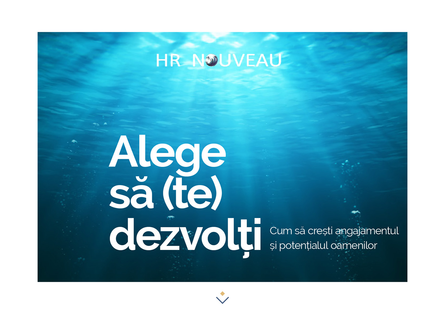 Design grafic prezentare PDF interactiv - HR Nouveau